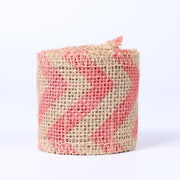 Natural Burlap Ribbon Roll for DIY Crafts & Home Décor