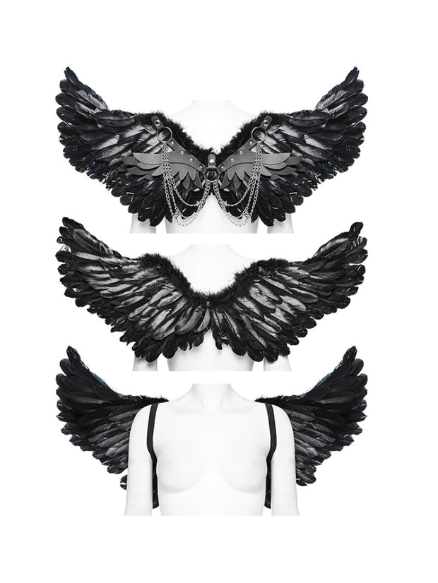 Feather Wings Strap Accessories | Punk Style Halloween