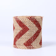 Natural Burlap Ribbon Roll for DIY Crafts & Home Décor