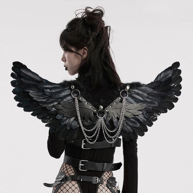Feather Wings Strap Accessories | Punk Style Halloween