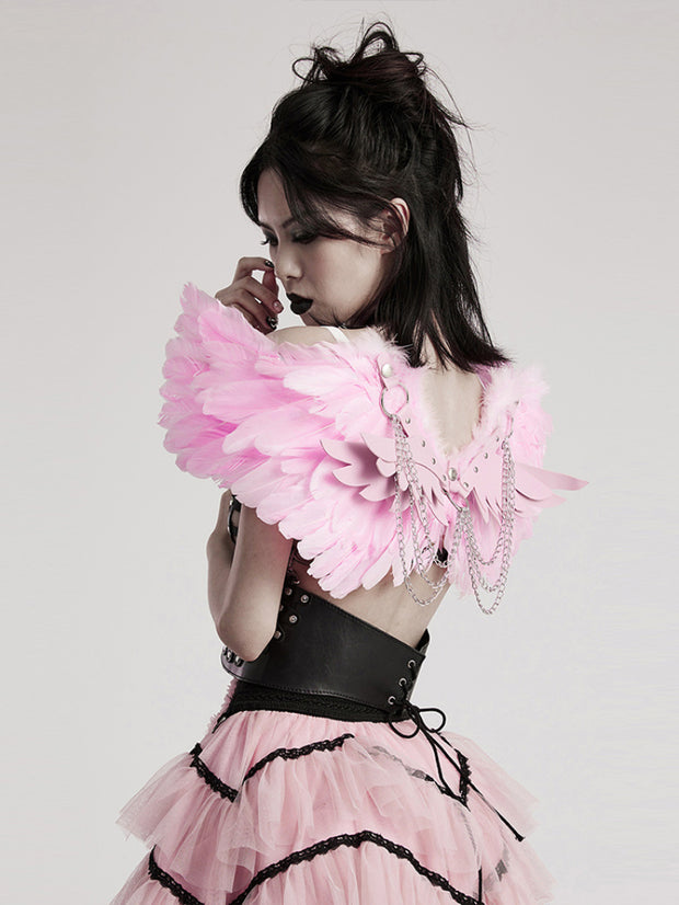 Feather Wings Strap Accessories | Punk Style Halloween