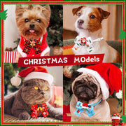 Christmas Pet Bow Tie | Dog & Cat Accessories