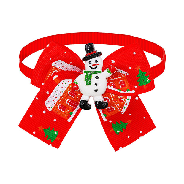 Christmas Pet Bow Tie | Dog & Cat Accessories
