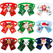 Christmas Pet Bow Tie | Dog & Cat Accessories