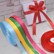 Polka Dot Ribbon Handmade Bow for DIY Crafts